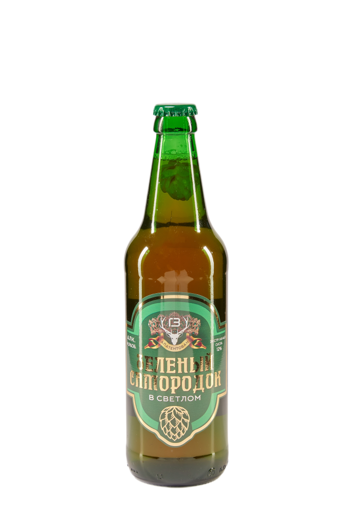 Пиво Елецкое Зеленый Самородок 